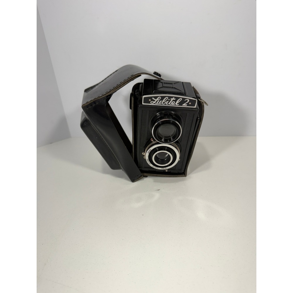 Vintage LOMO Lubitel 2 TLR Medium Format 120 Film Camera with Case Soviet USSR